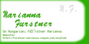 marianna furstner business card